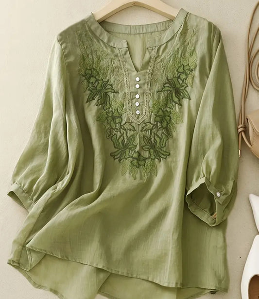 Beautiful designer embroidery short Kurti