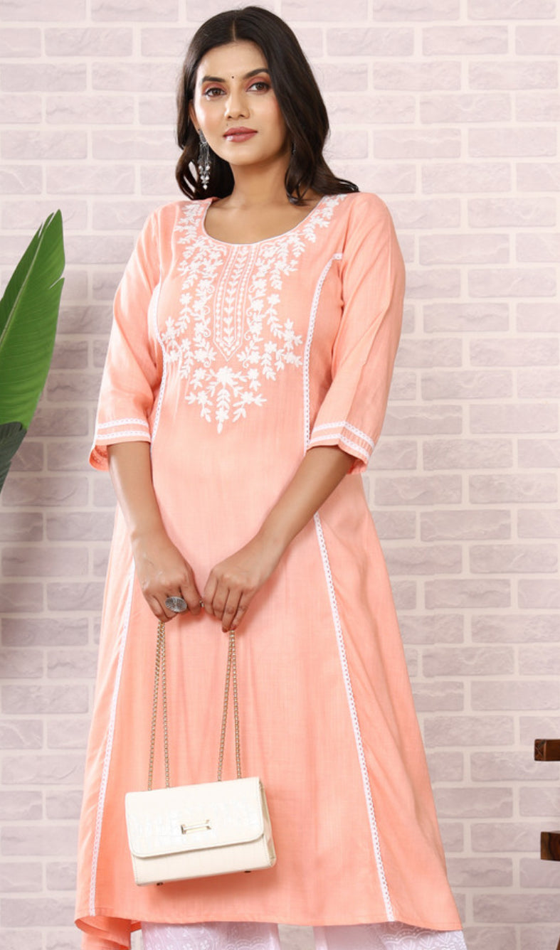 Beautiful designer flare Kurti