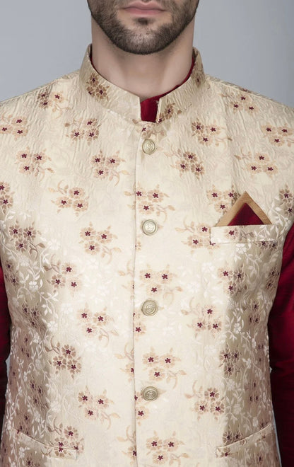 Beautiful designer kurta pyjama with jacket