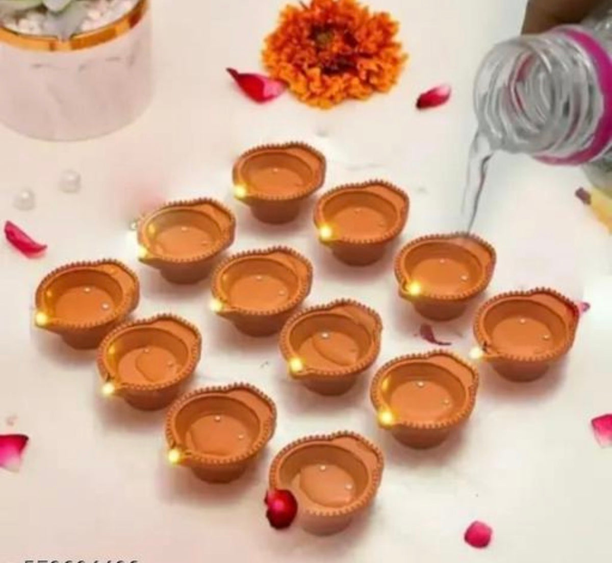 Beautiful water sensor Diya lamp