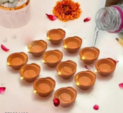 Beautiful water sensor Diya lamp
