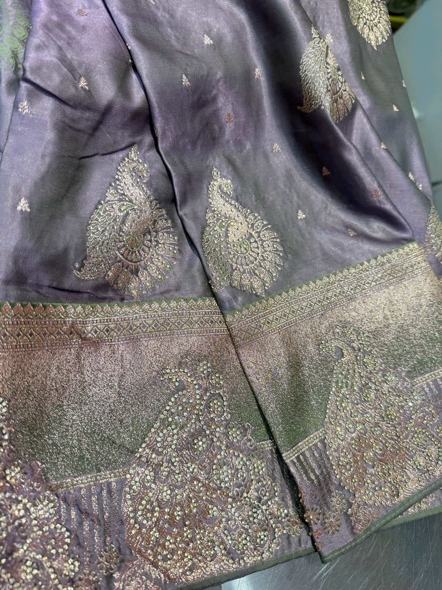 Beautiful designer pure silk saree