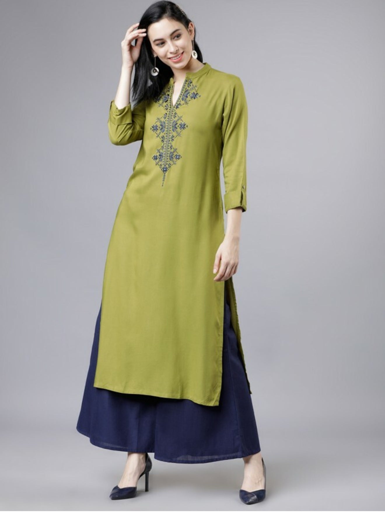 Beautiful designer Kurti  plazo