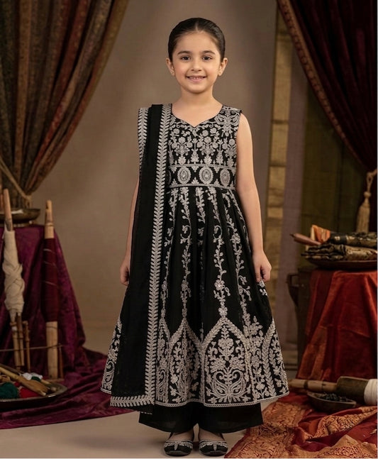 Beautiful designer plazo suit for kids