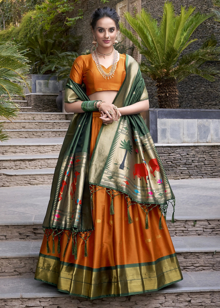 Beautiful designer lengha choli suit