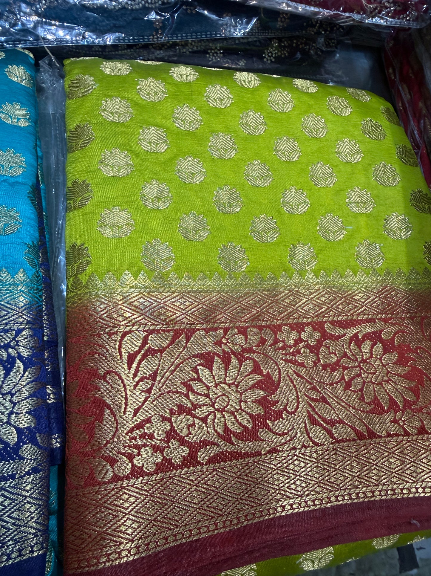 Beautiful designer silk saree