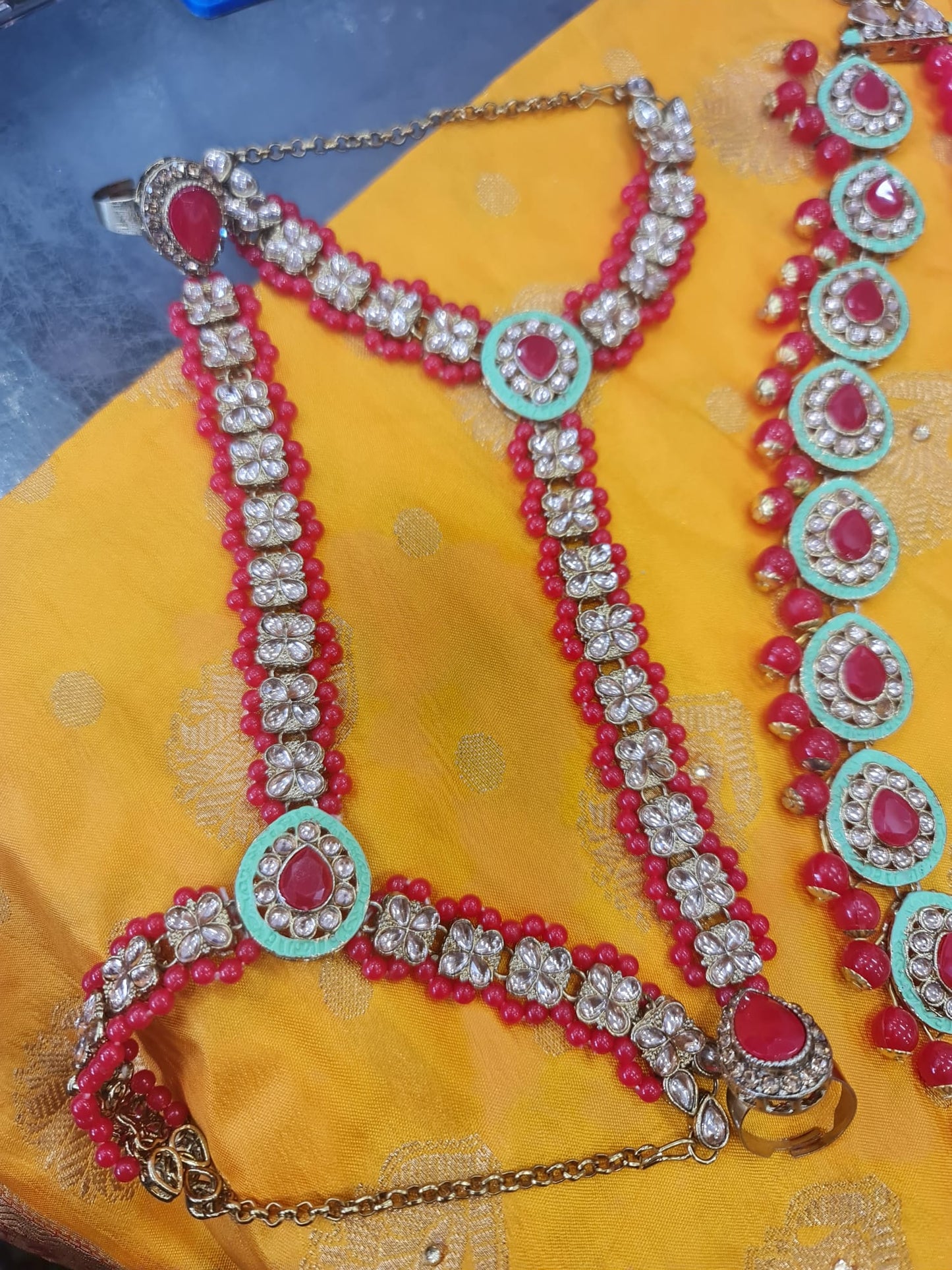 Beautiful designer bridal necklace set