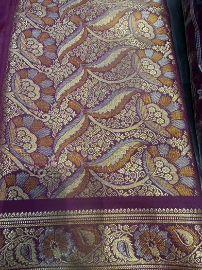 Beautiful designer bansari silk saree
