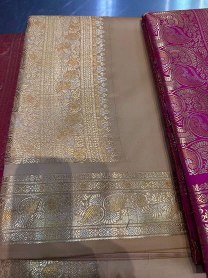 Beautiful designer bansari silk saree