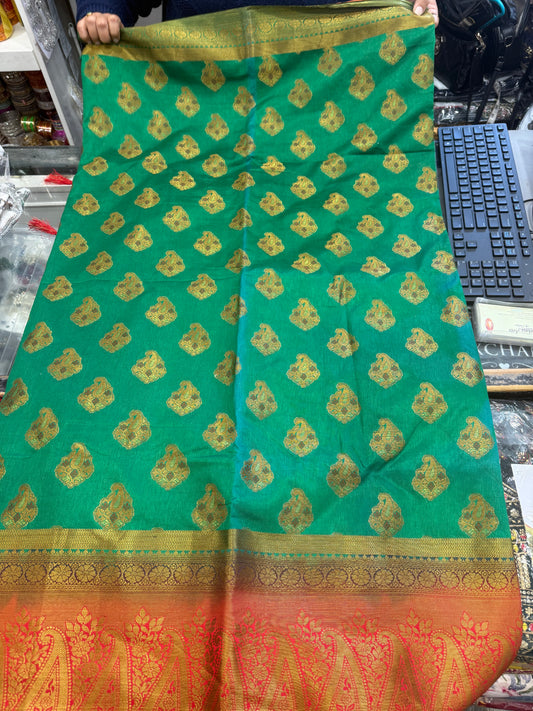 Beautiful designer silk saree