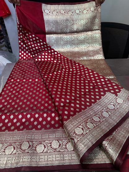 Beautiful designer pure silk saree