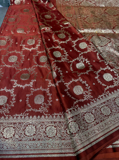 Beautiful designer pure silk saree