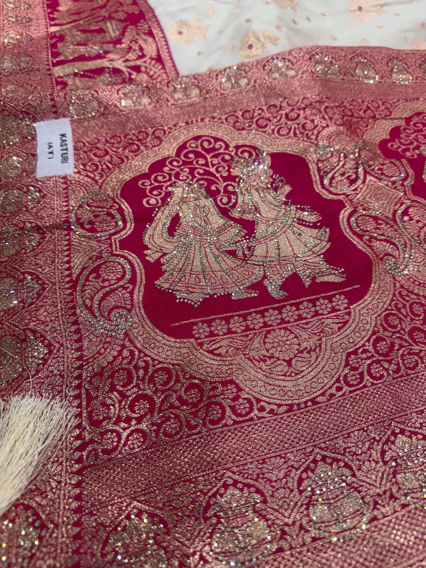 Beautiful designer pure silk saree