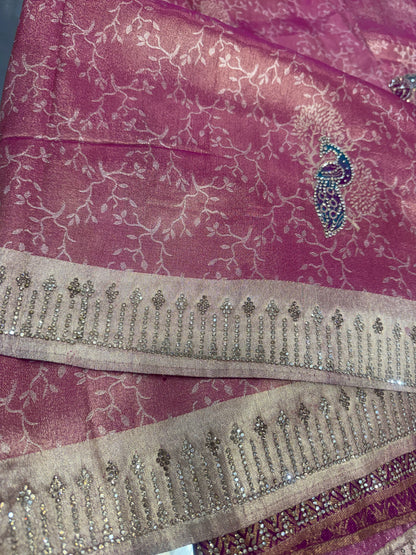 Beautiful designer pure silk saree