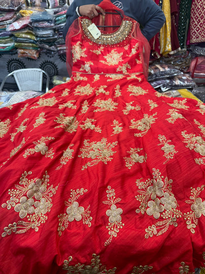 Beautiful designer anarkali suit