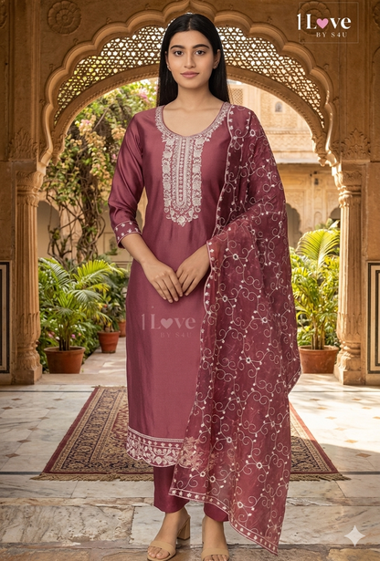 Beautiful designer Kurti pants dupatta