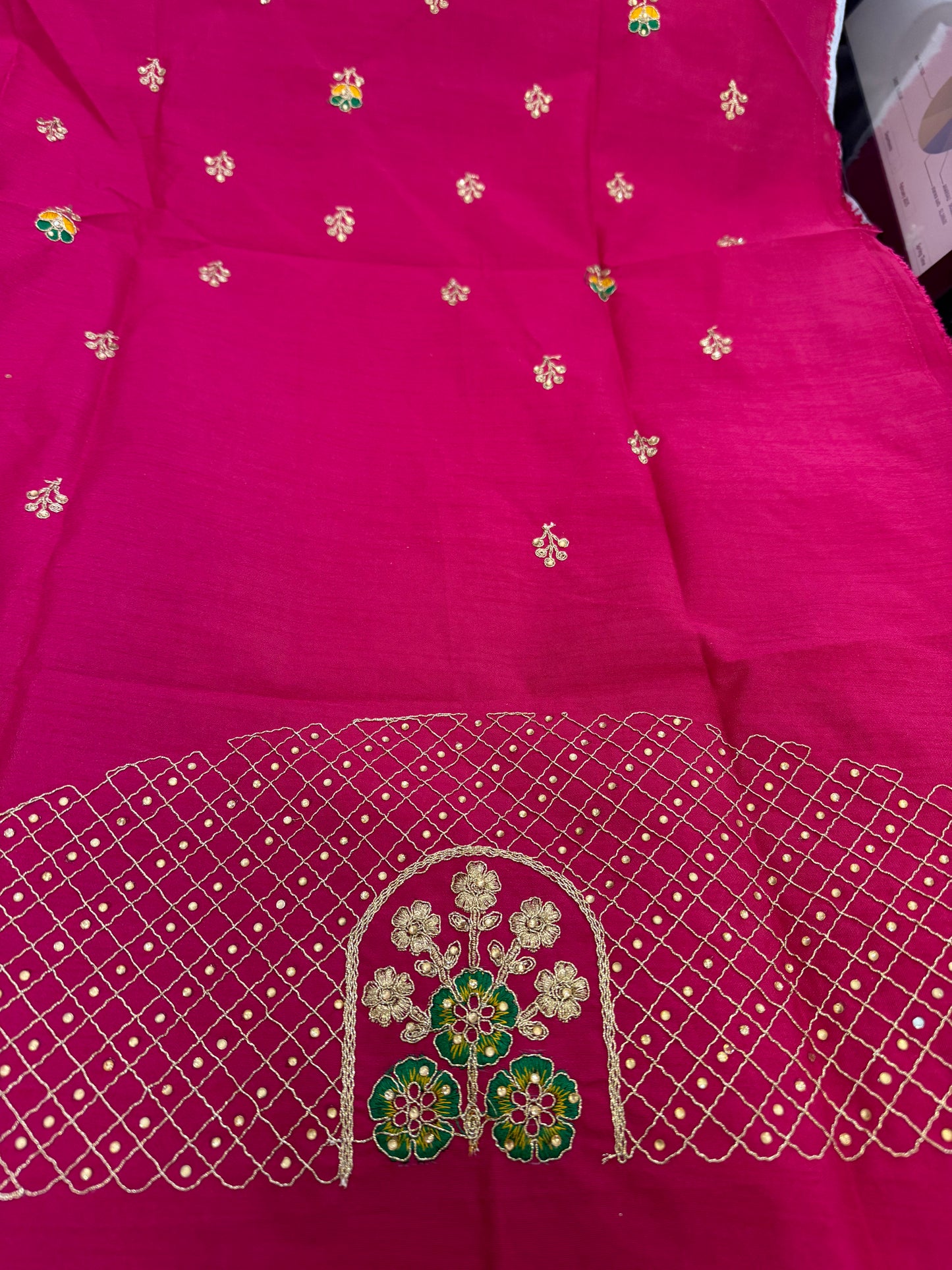 Beautiful designer semi stitch lengha choli