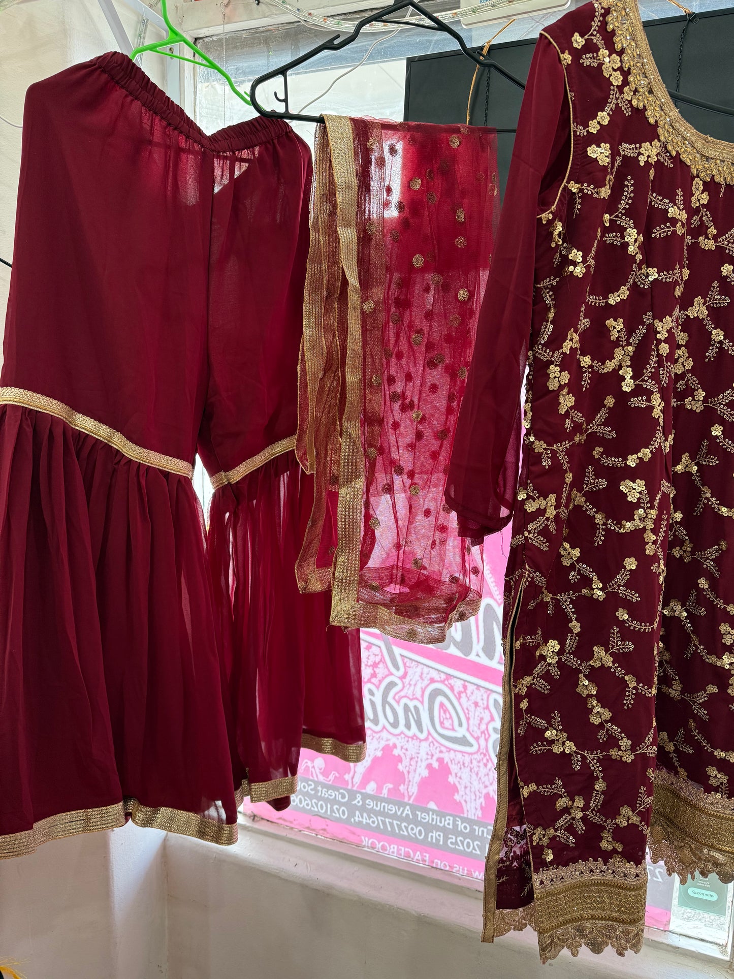 Beautiful designer sharara suit