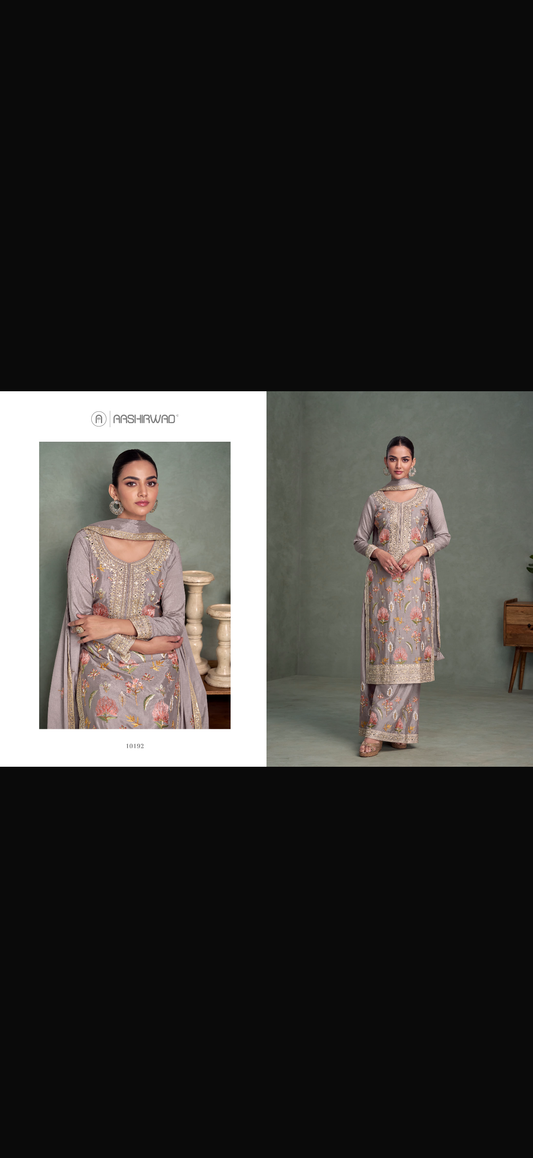 Beautiful designer plazo suit