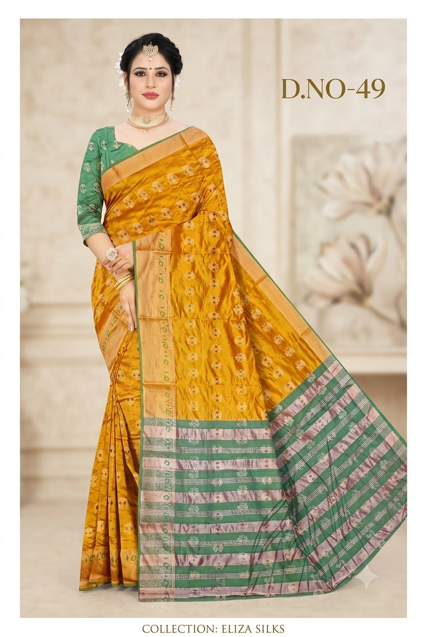 Beautiful designer silk saree
