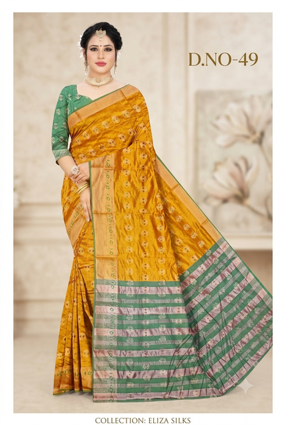 Beautiful designer silk saree