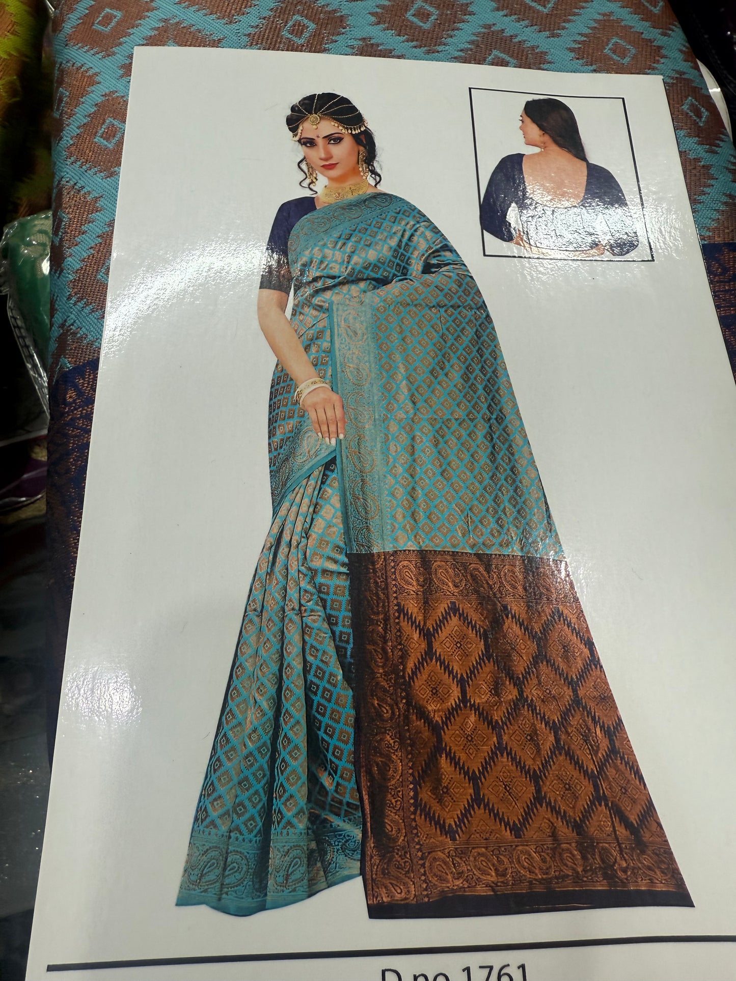 Beautiful designer silk saree