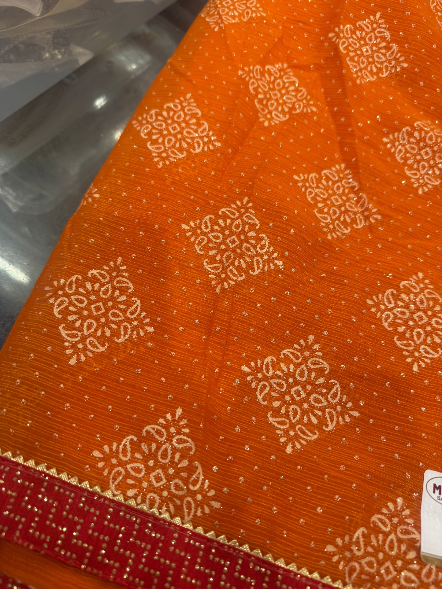 Beautiful designer chiffon saree