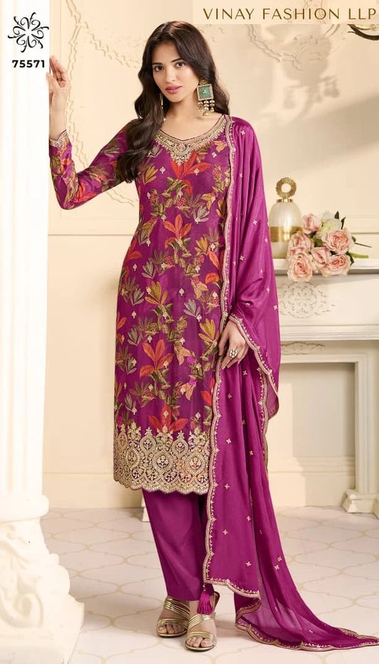 Beautiful designer Pakistani style suit