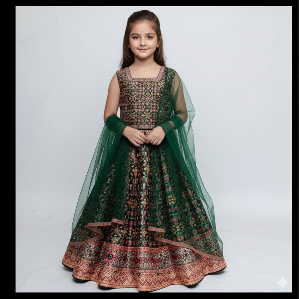Beautiful designer lengha choli for girls