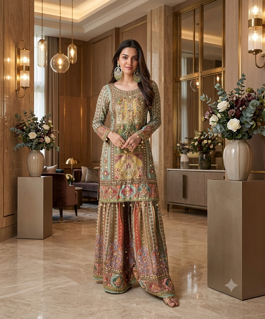 Beautiful designer coord set