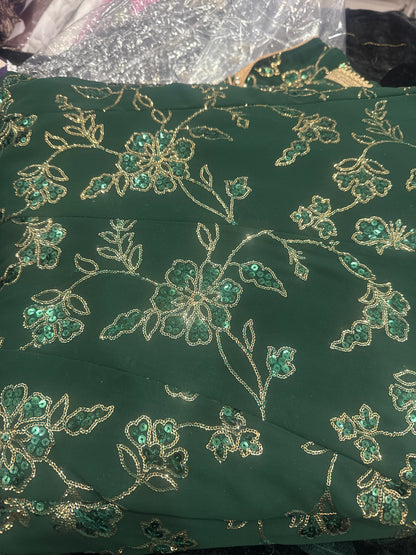 Beautiful designer gown style anarkali