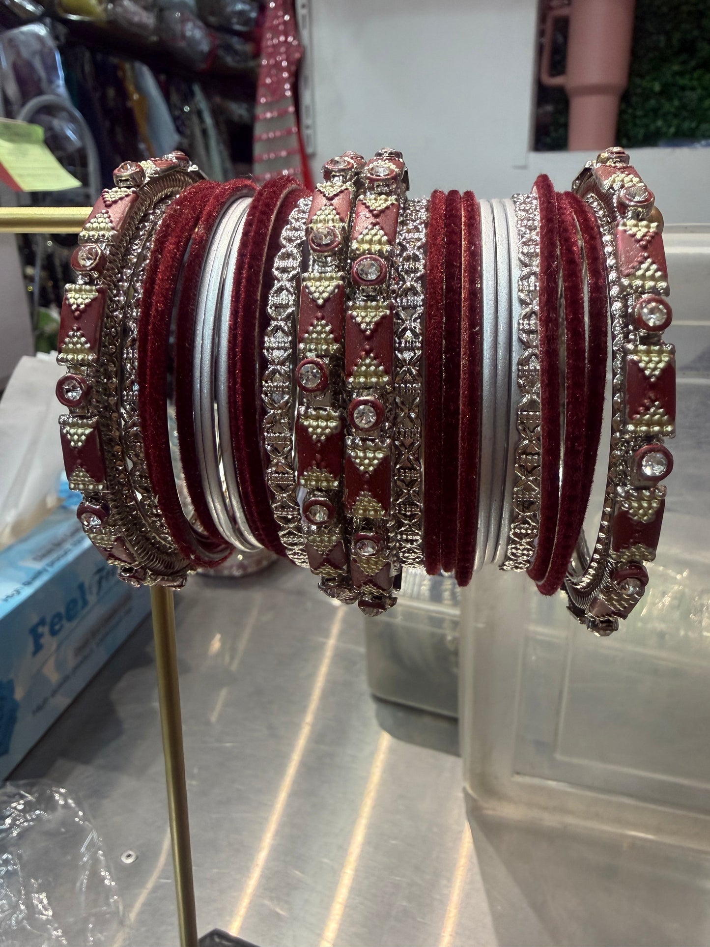 Beautiful designer bangle set