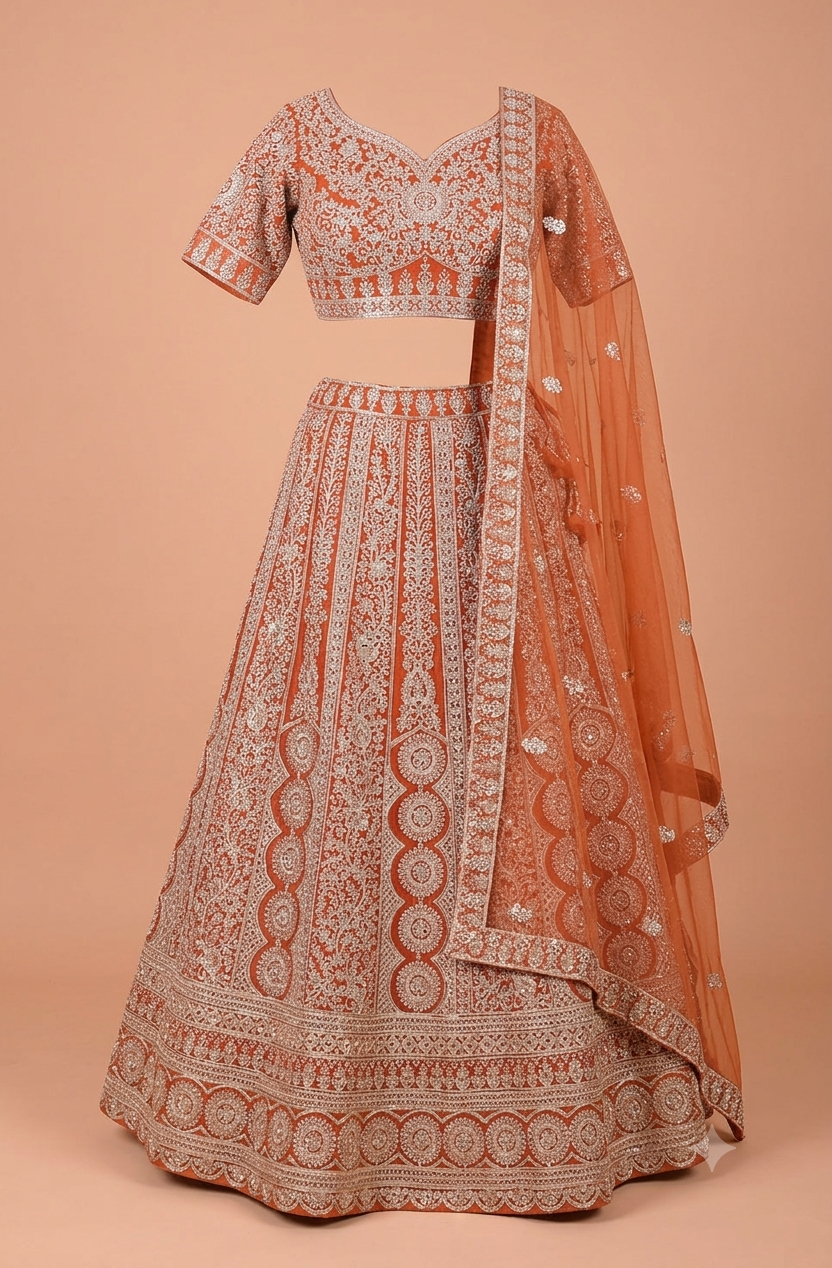 Beautiful designer lengha choli