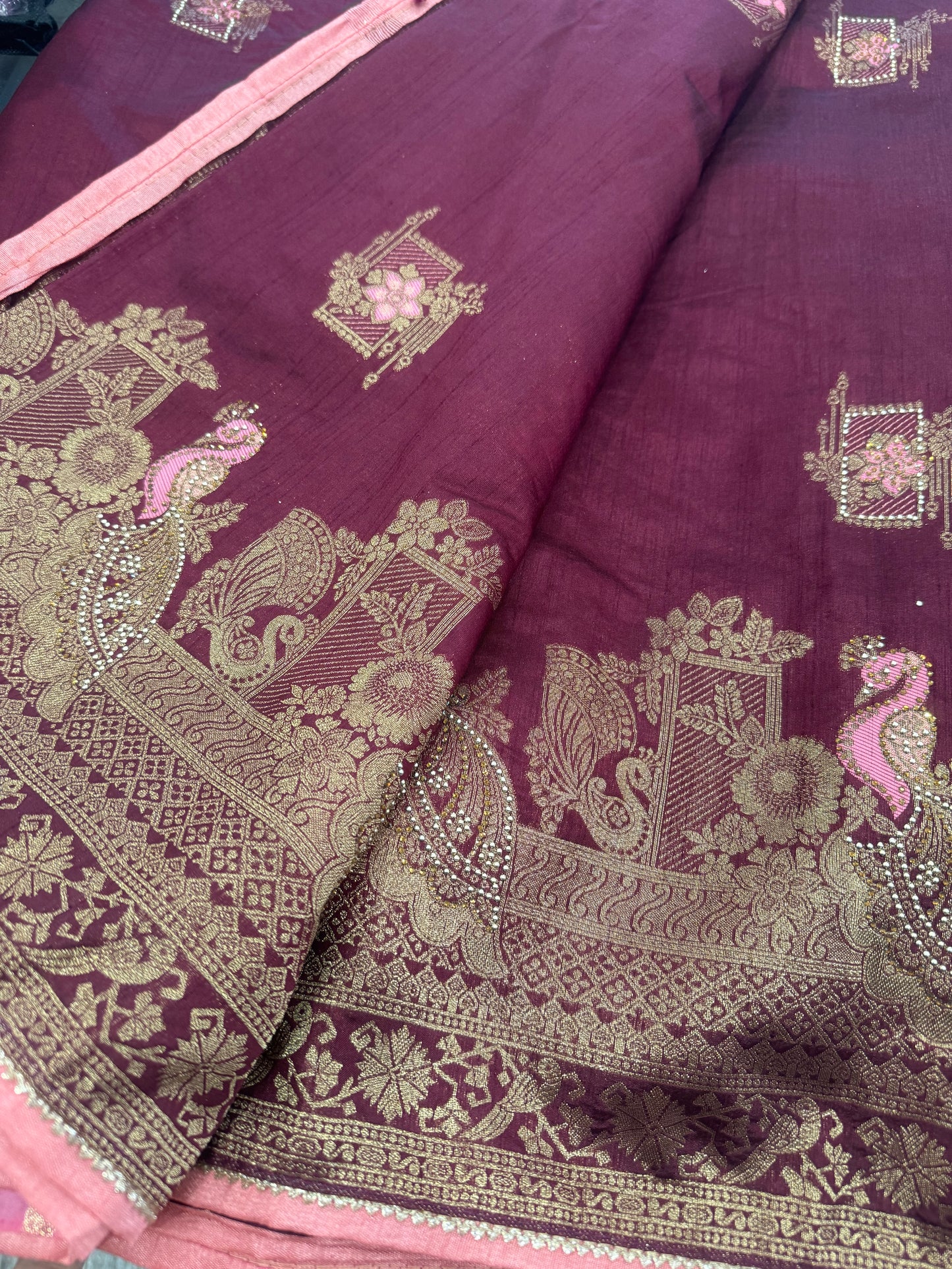 Beautiful designer cotton silk  saree