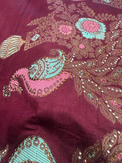 Beautiful designer cotton silk  saree