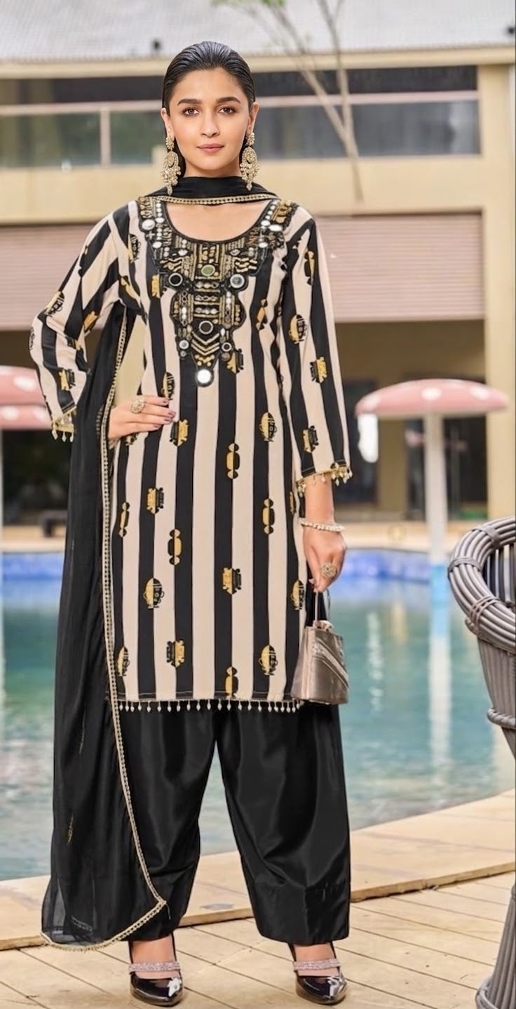 Beautiful designer farshi salwar suit