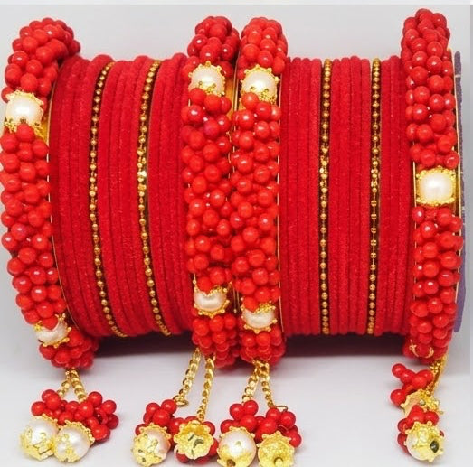 Beautiful designer bangle set