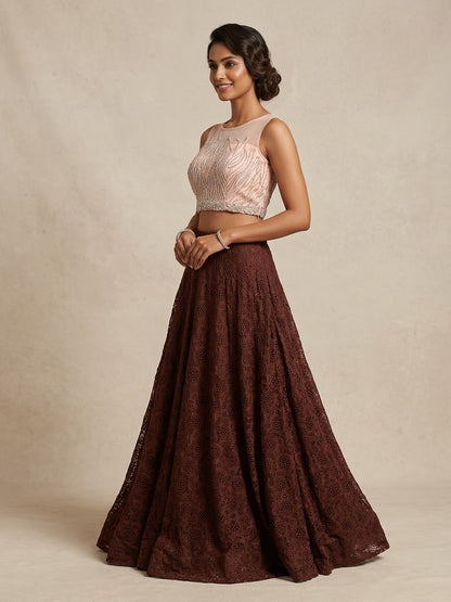 Beautiful designer indowestern 2 piece set