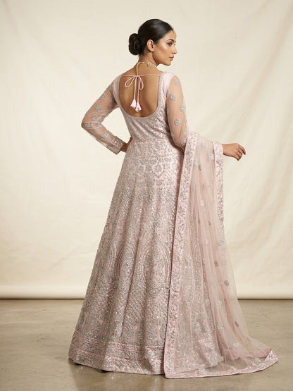 Beautiful designer gown style anarkali