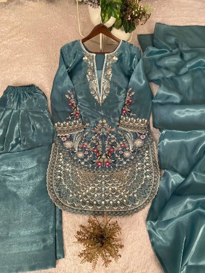 Readymade Designer Salwar Kameez With Dupatta For Function Wear
