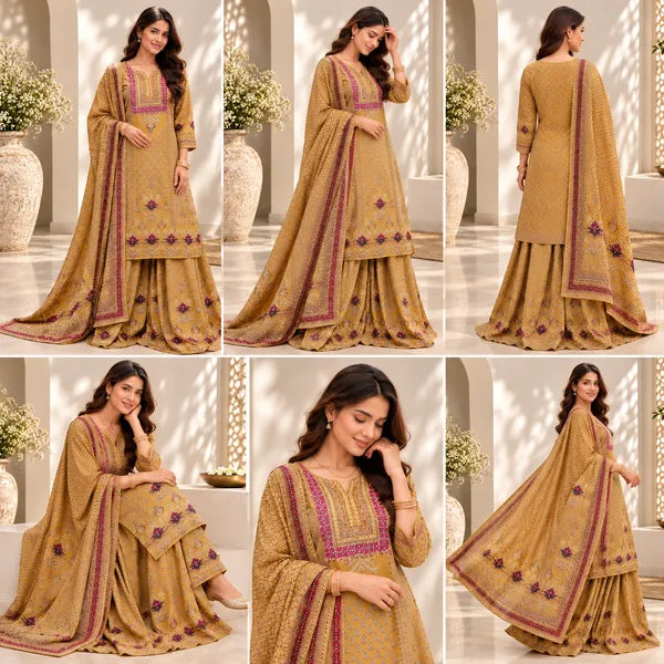 Beautiful designer Plazo suit