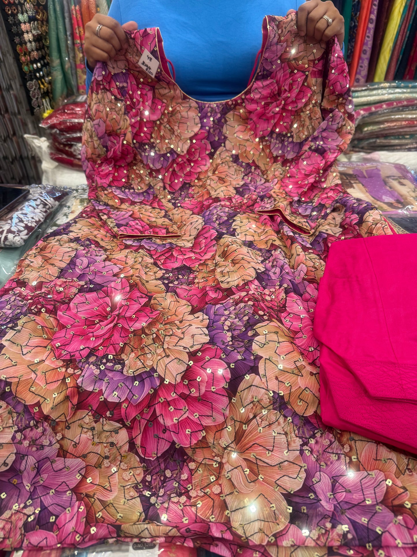 Beautiful designer patiala 2 piece coord set