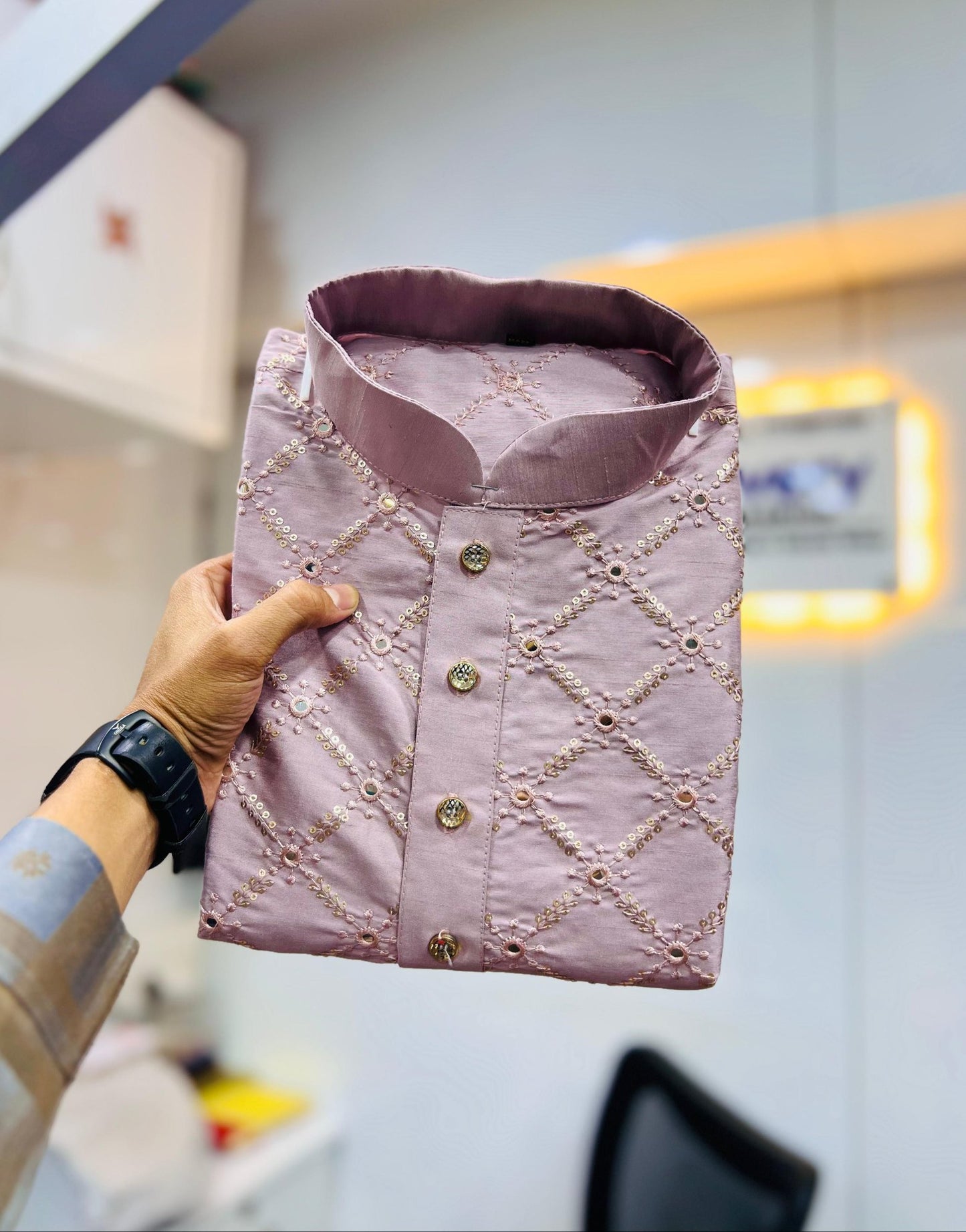 Beautiful designer kurta pyjama