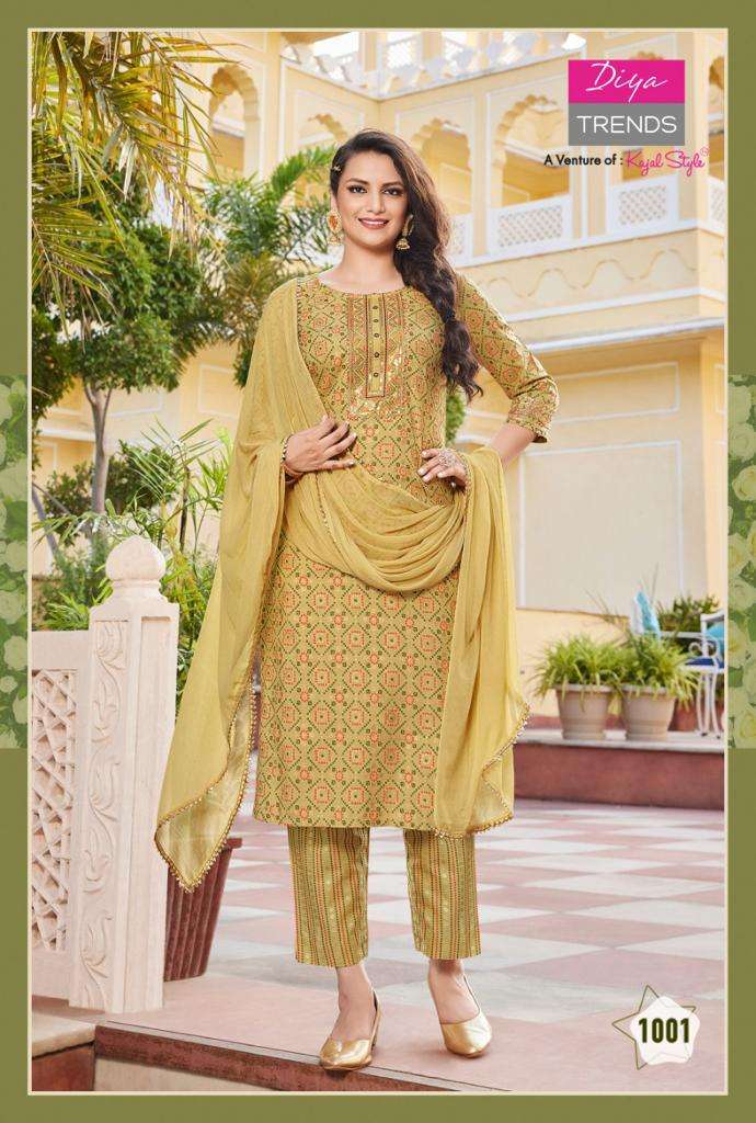 Beautiful designer kurti pants dupptta