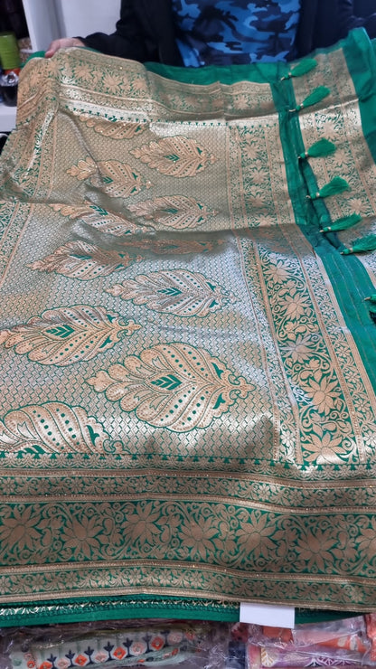 Beautiful designer silk saree