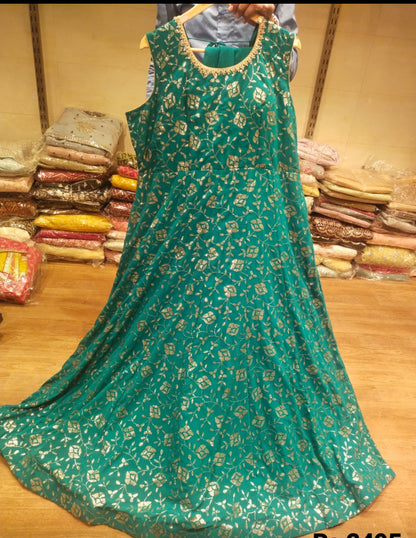 Beautiful designer anarkali style gown