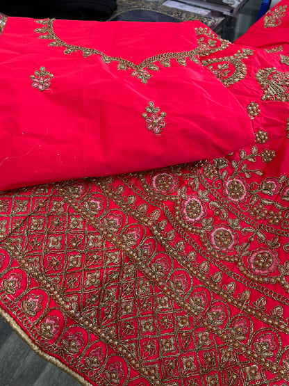 Beautiful designer semi stitch lengha choli