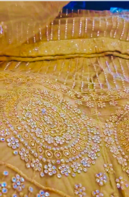 Beautiful designer semi stitch lengha choli