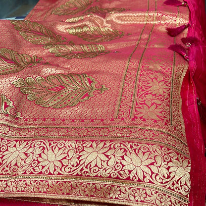 Beautiful designer silk saree