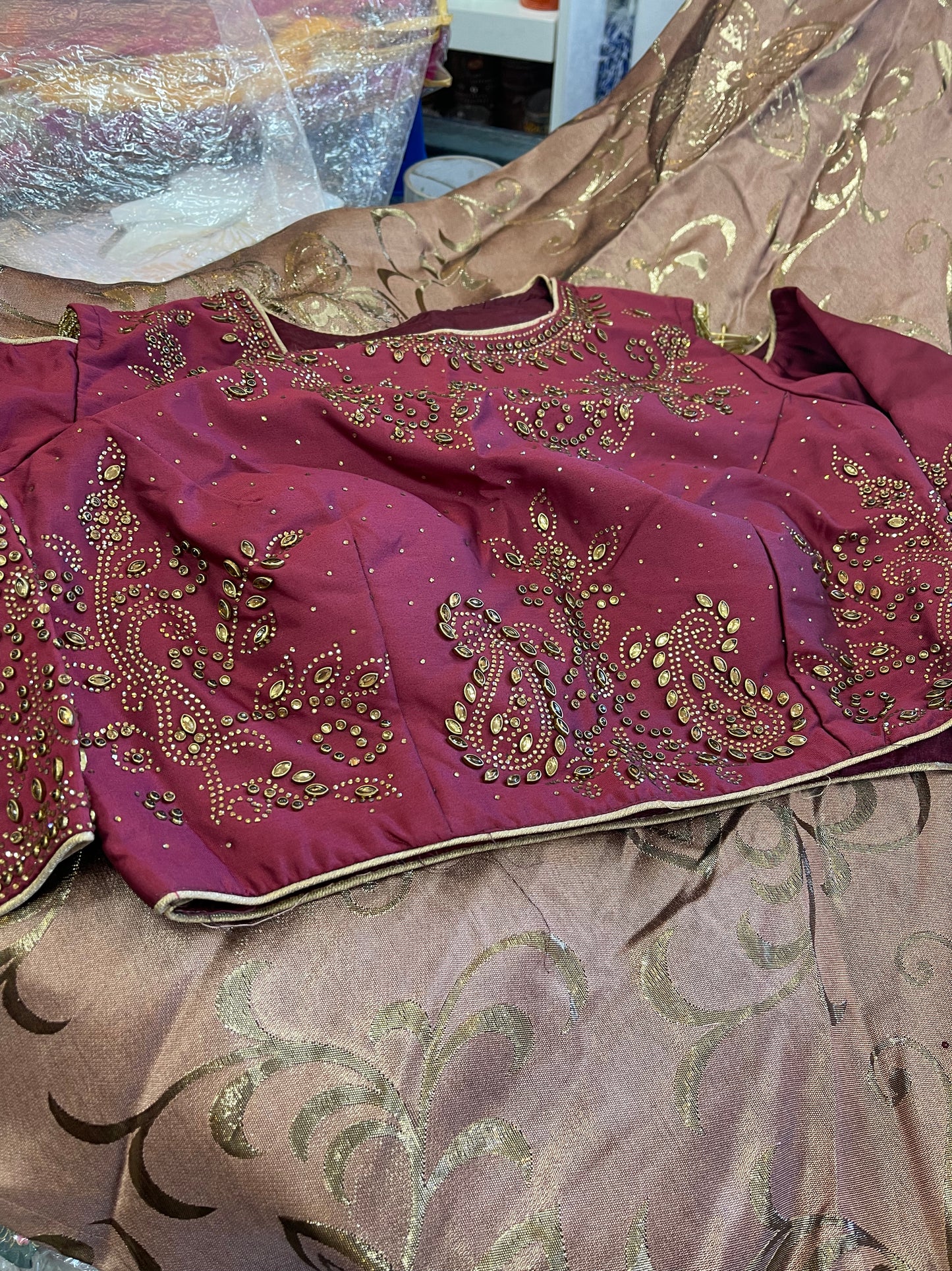 Beautiful designer lengha saree